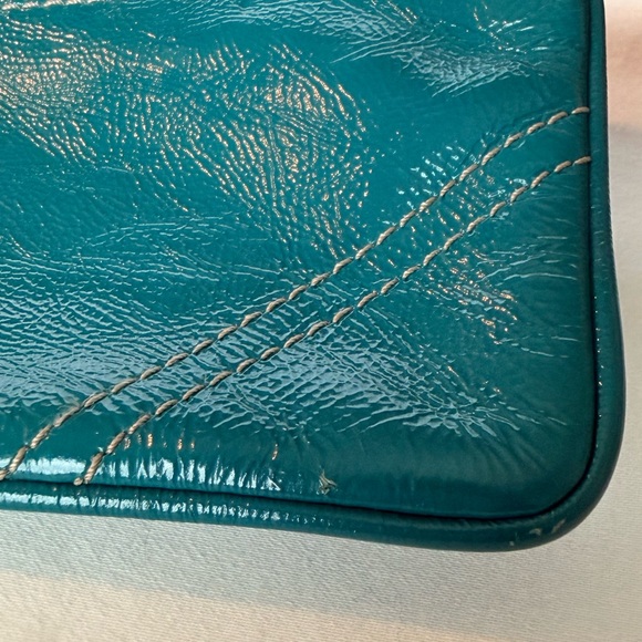 Coach Crinkle Patent Leather Wristlet - Picture 5 of 5